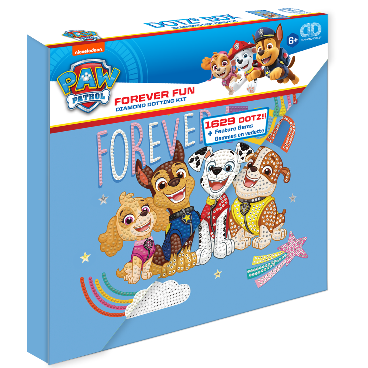 Diamond Dotz FOREVER FUN Diamond Painting Kits for Adults - Diamond Art Kits a Relaxing Creative Craft Kit with Dotz Gems 11x11